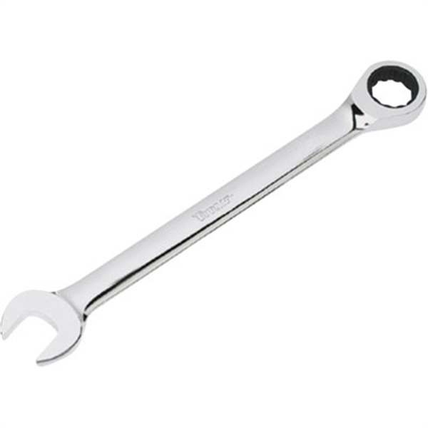 Titan Combination Ratcheting Wrench, 1-1/4" Ratcheting Box End and Standard Open End 12616